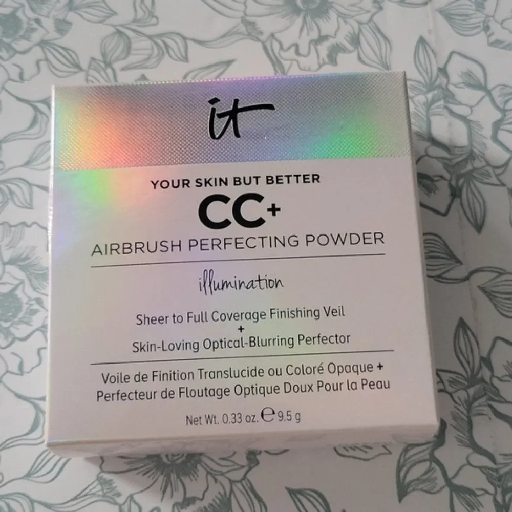 NIB IT Cosmetics CC+ Airbrush Perfecting Powder | Shade Rich